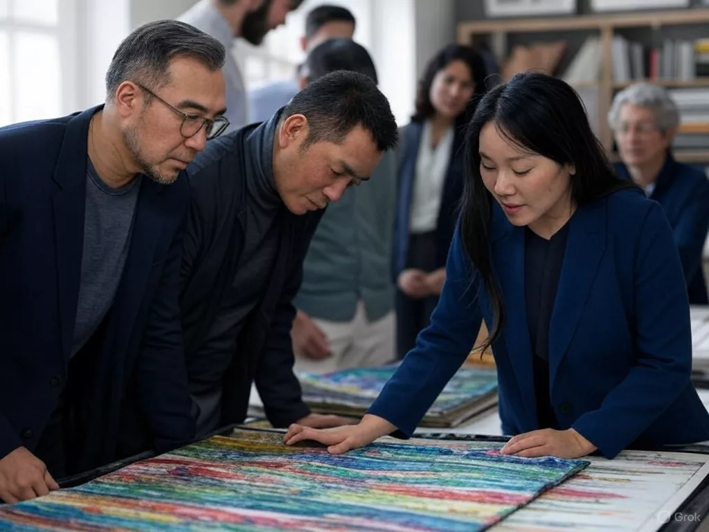 Di Sebalik Tabir: Perjalanan Pereka Corak